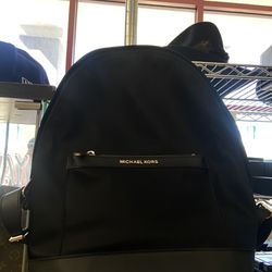 Black Michael Kors Backpack 