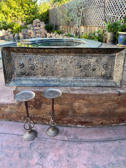 Galvanized Metal Wall Decor