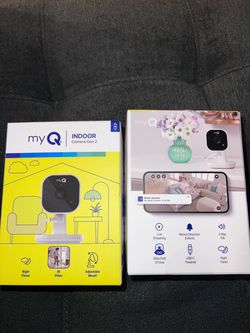 2 myQ Indoor Camera Gen 2 – Brand New in Box