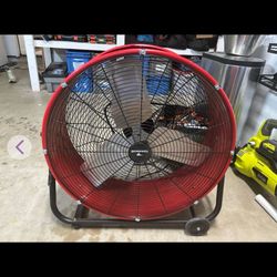 Tornado Drum Fan