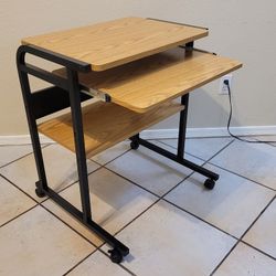 Two Tire Computer Workstation Standing Desk