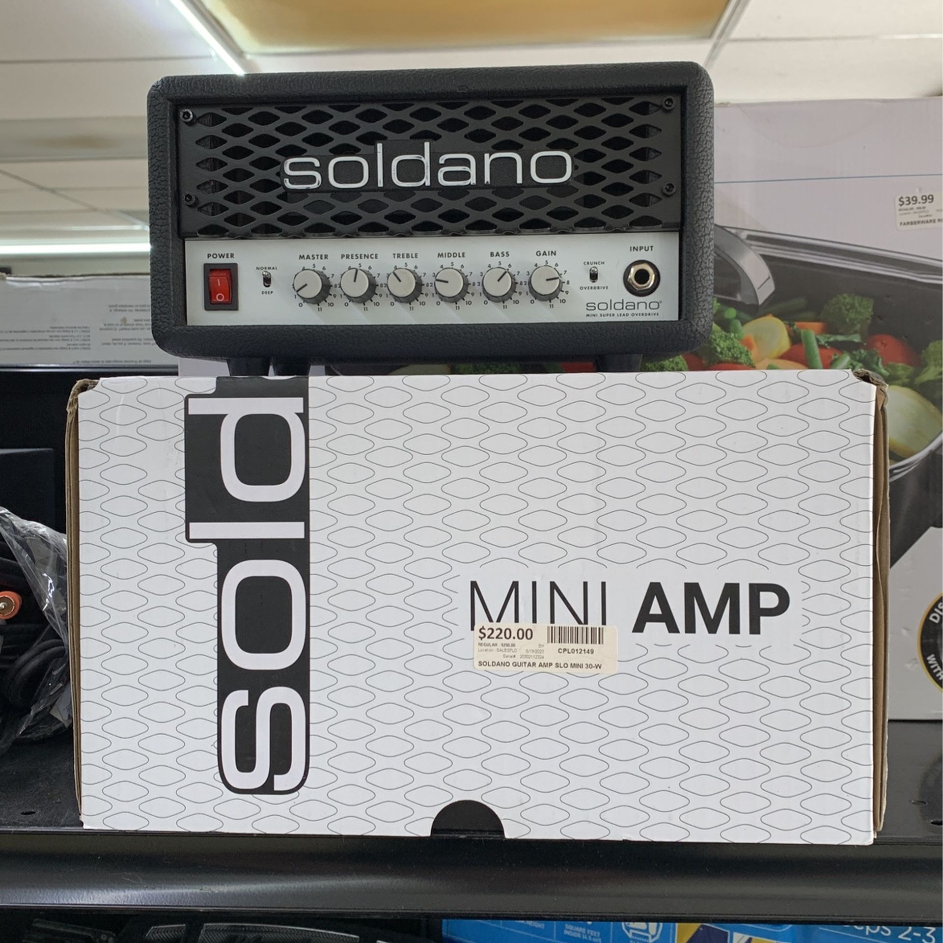 Soldano MiniAmp Guitar Amplifier Like New!