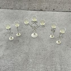 Set Of Candles Carriers 