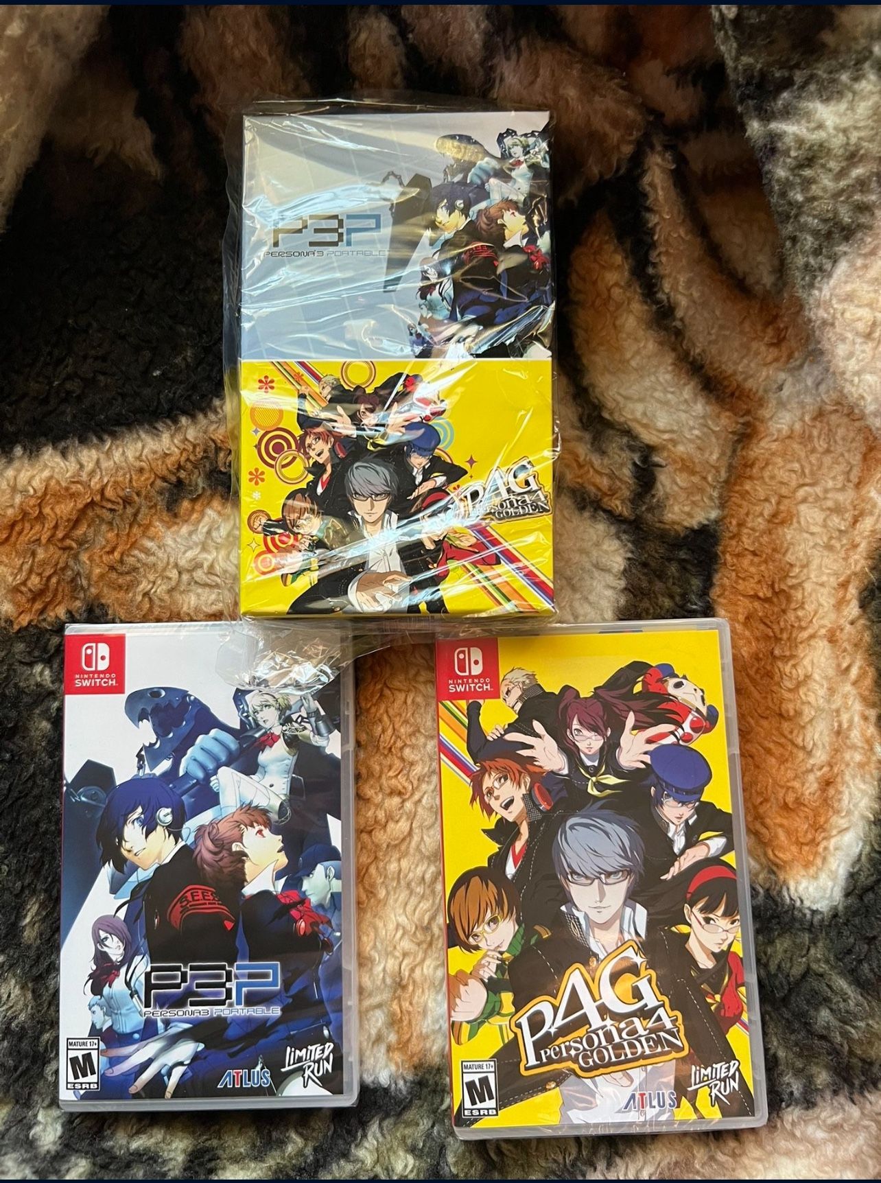 Persona 3 / Persona 4 Nintendo Switch Bundle Limited Run Games