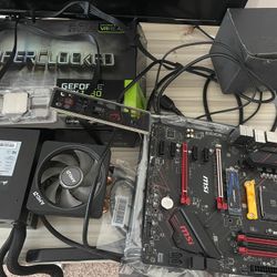 Gtx 1080 Sc + Ryzen 7 2700x + B450 MoBo and other Components