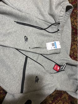 Grey nike tech shorts set
