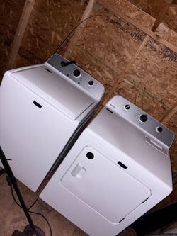 Maytag washer and dryer