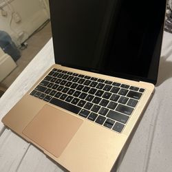 Apple MacBook Air 13.3 inch Laptop - Gold, M1 Chip, Built for Apple Intelligence, 8GB RAM, 256GB storage