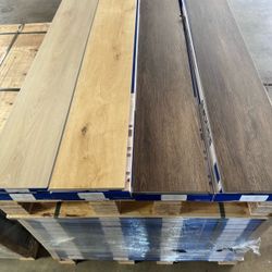 $0.99/Sq Ft Champagne Oak Luxury Vinyl Plank 6.5mm Limited Supply