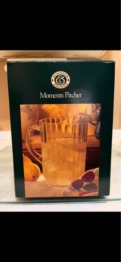 Windsor & Browne Moments Pitcher & 4 Studio Nova 16oz  Pilsner Glasses