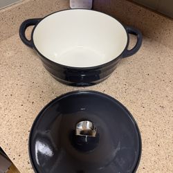 Cast Iron With Lid 6QT