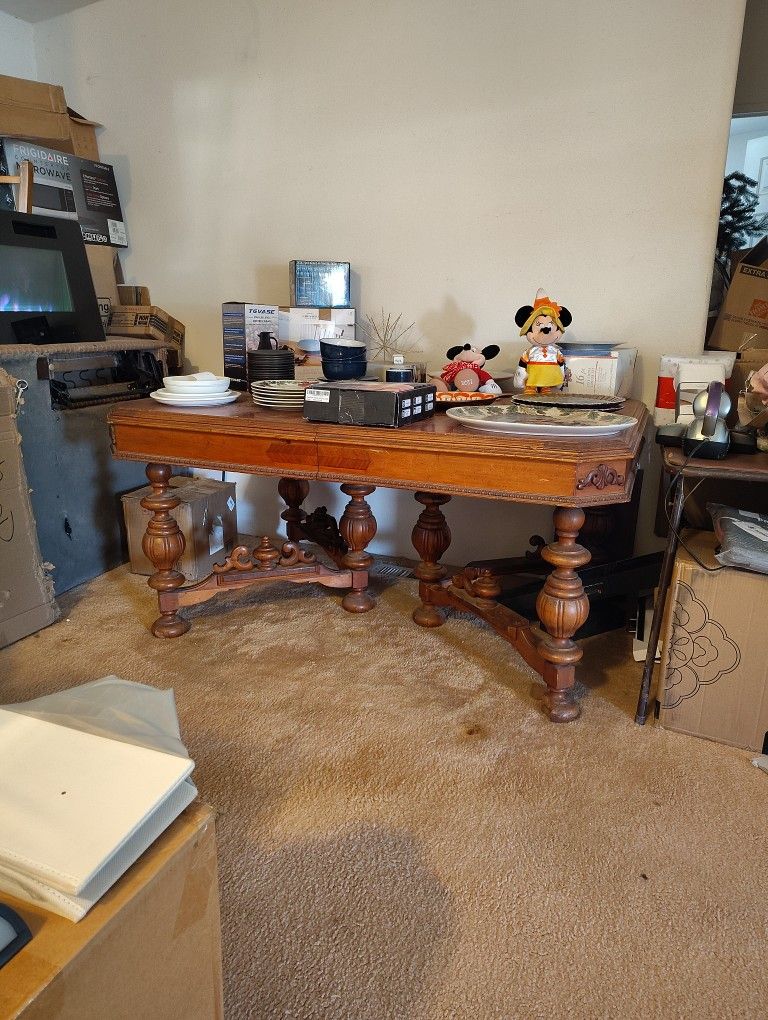 Vintage Solid Wood Table