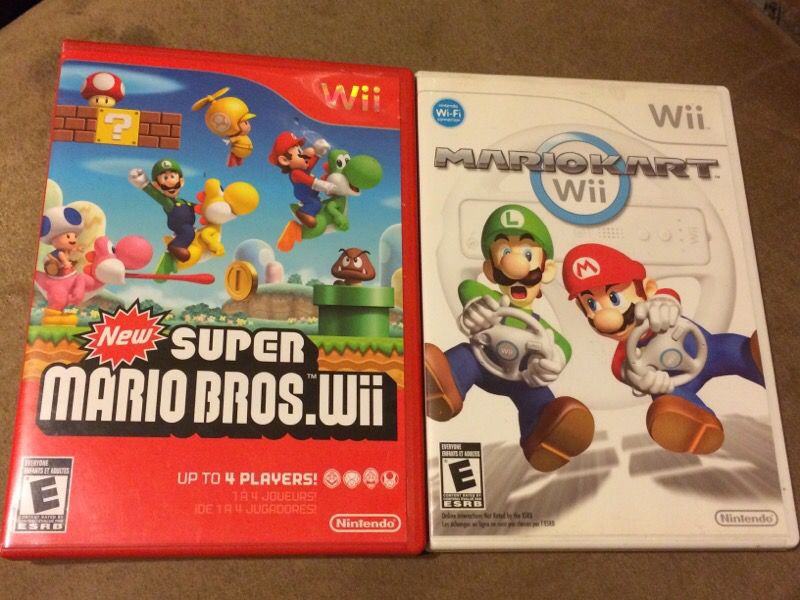 essay zoon zomer New Super Mario Bros + Mario Kart Wii Bundle For Sale for Sale in Austin,  TX - OfferUp
