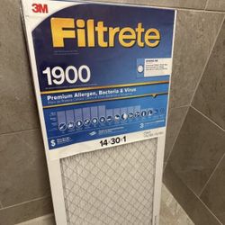 Brand New Air Filter 14” X 30” X 1”