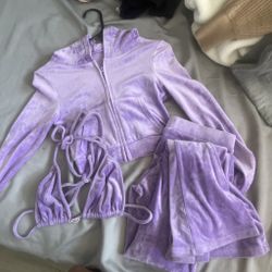 Small Purple Tracksuit!!💜💜