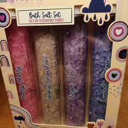 New Bath Salt Set, Lavenders