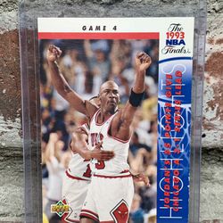 The Goat!! Michael Jordan Championship Winning Basketball Card 🔥🔥