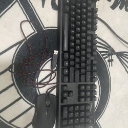 Gaming Computer Keyboard & Mouse