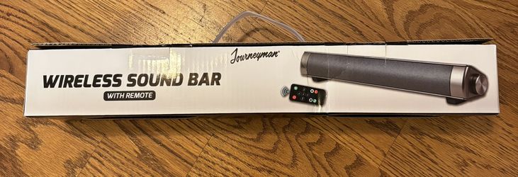 Journeyman, Wireless Sound Bar With Remote Control