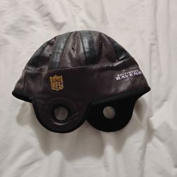Authentic Leather Baltimore Ravens Hat