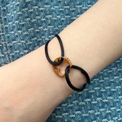 Louis Vuitton Pink Gold lace bracelet