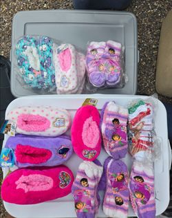 Character slippers&socks