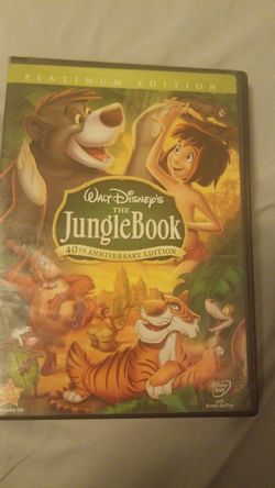 Jungle book dvd 40th anniversary edition