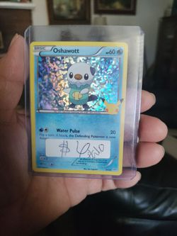 Pokémon Cards Vileplume and Oshawott. $6 each/. PICK ⛏️ UP ONLY