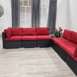 New Outdoor Modular Sectional Couch! Free Delivery 🚚! Financing Available! 