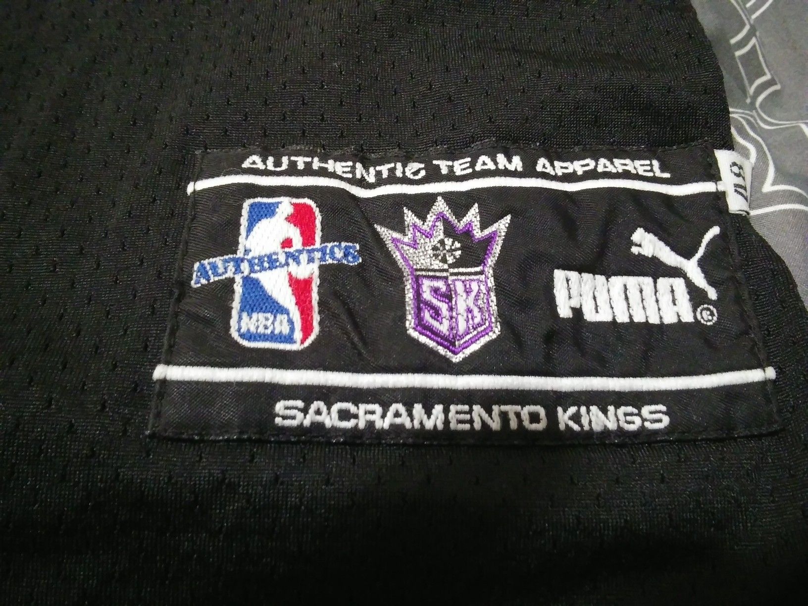 Men's Size 48 Puma Sacramento Kings Jason Williams Jersey Pre-Owned