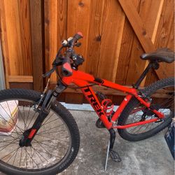 Red Trek Mountain Bike