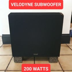 Velodyne Powered Subwoofer VA-810X - 8" / 10" - 200W - 35-85hz - (Vintage RARE) 