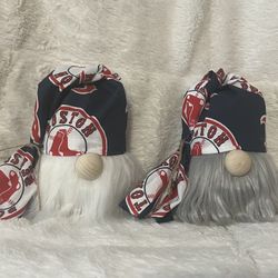 $8 MLB Boston Red Sox gnomes Handmade MANY AVAILABLE baseball sports kids home office decor party