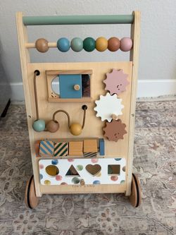 Montesorri Wooden Baby Walker