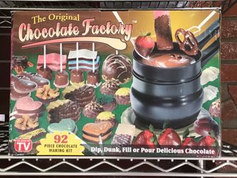 New 92 piece chocolate factory
