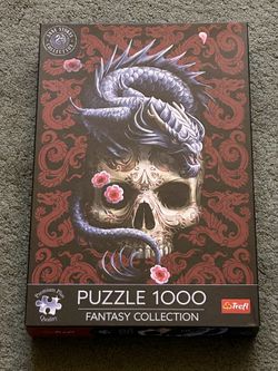 Trefl Puzzle Fantasy Collection: Anne Stokes Oriental Dragon - 1000 Pieces (New)