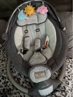 Baby bedding and swing