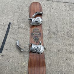 Snowboard And Boots