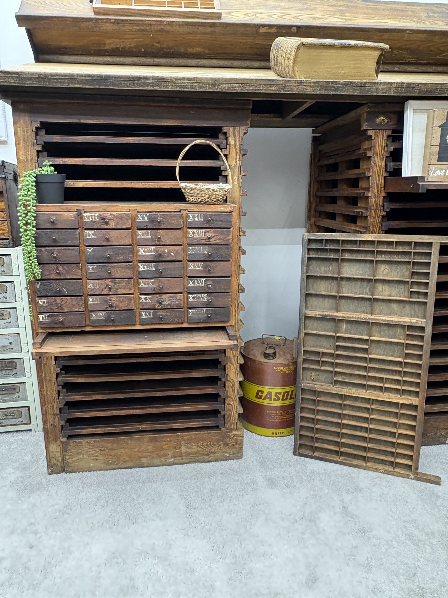 Small Parts Apothecary Cabinet