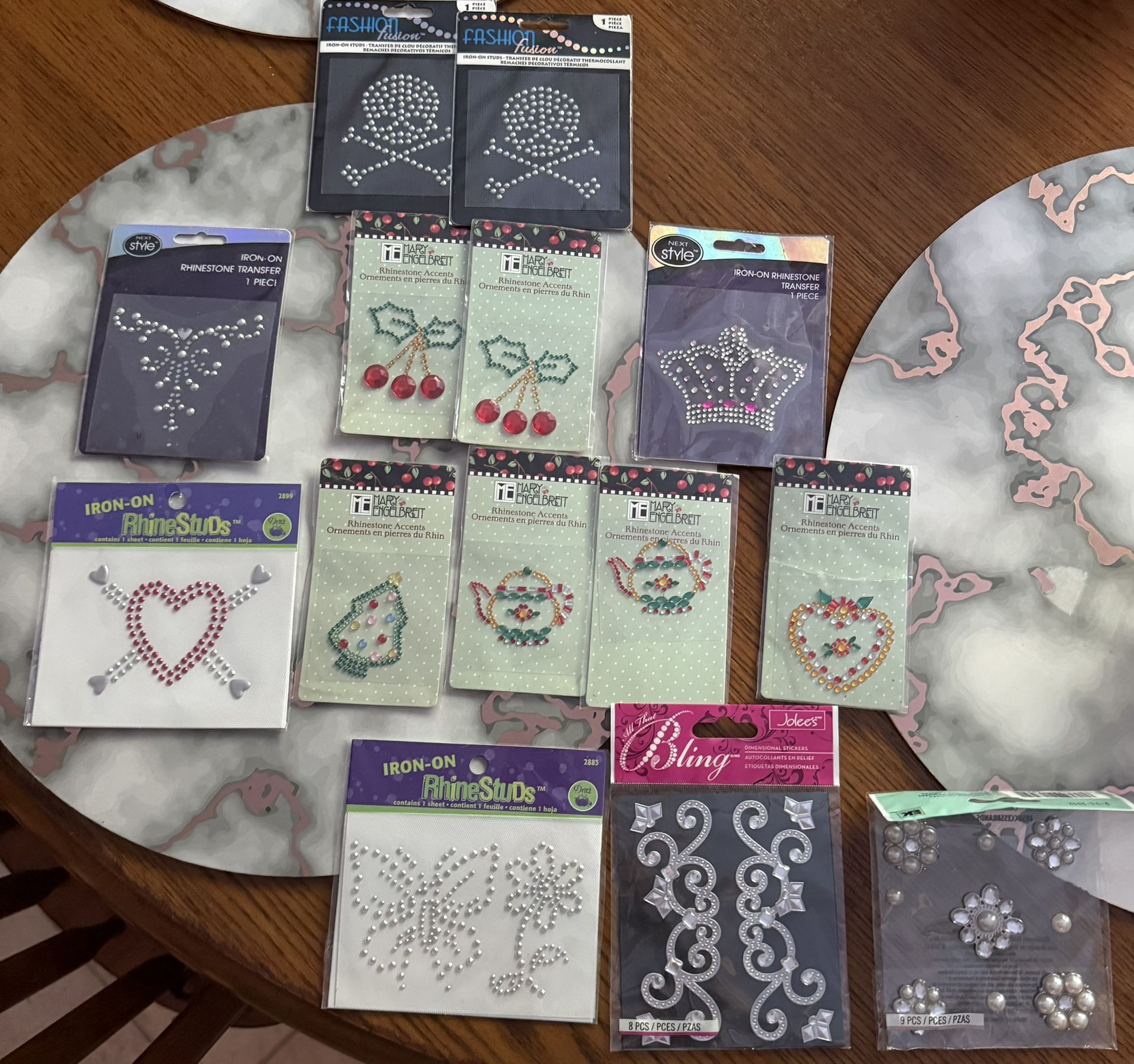 Crafts Bundle Stick On’s & Iron On’s