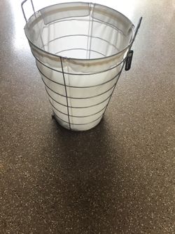 Laundry hamper (bought at the Container Store)