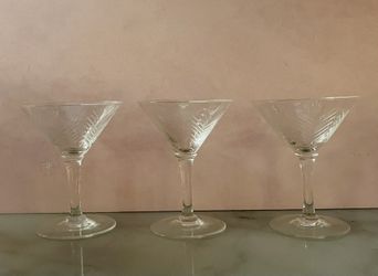 Vintage MCM cordial glasses