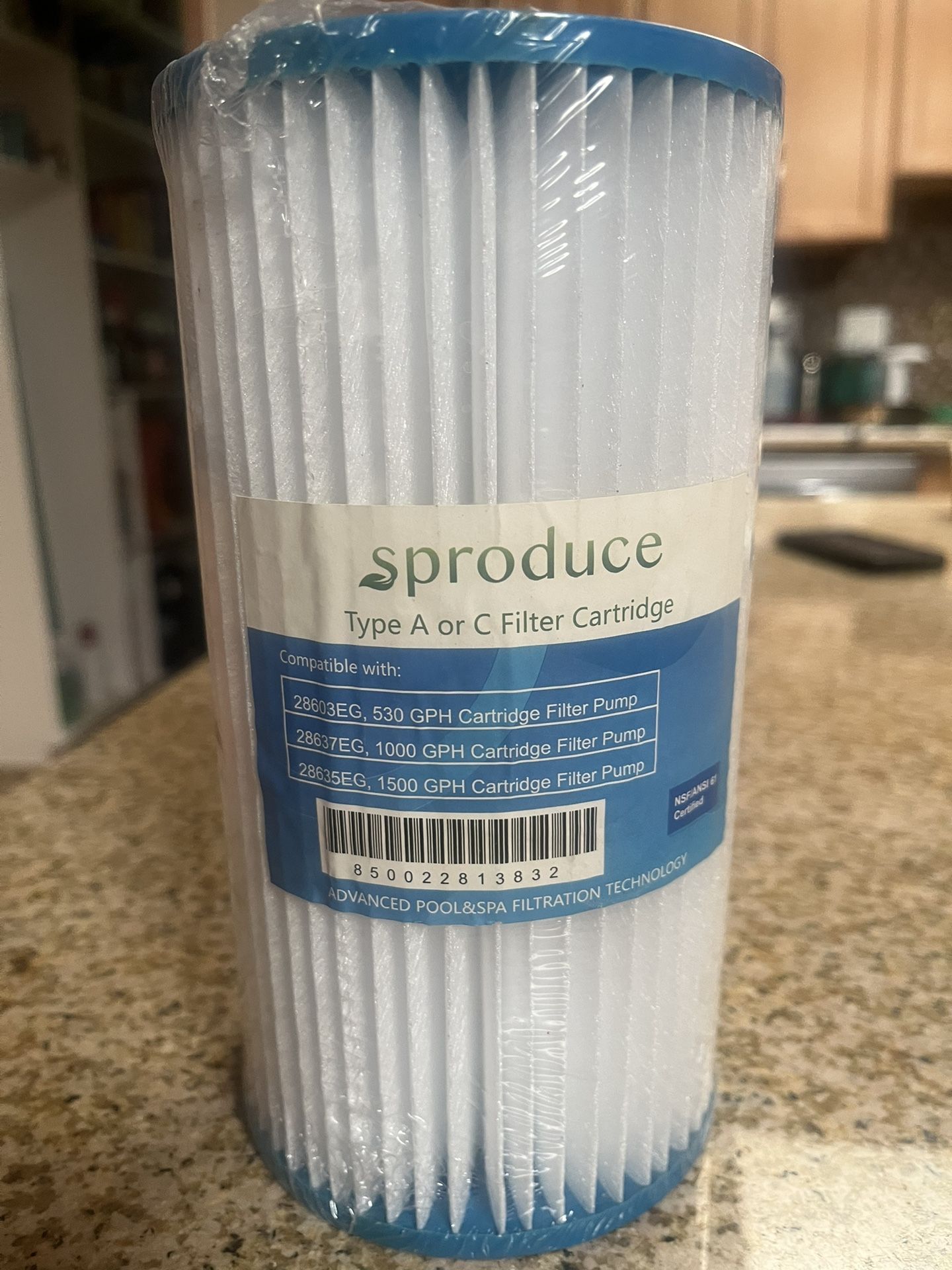 Type A Or C Pool Filters