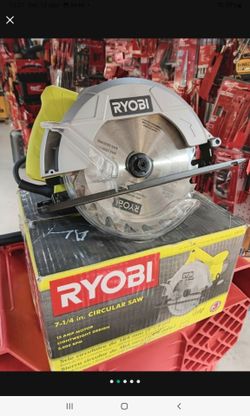 RYOBI CORDED CIRCULAR SAW 7 1/4,IN