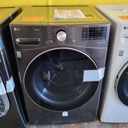 LG ThinQ Front Load Washer 4.5 Cubic Feet IQAA9