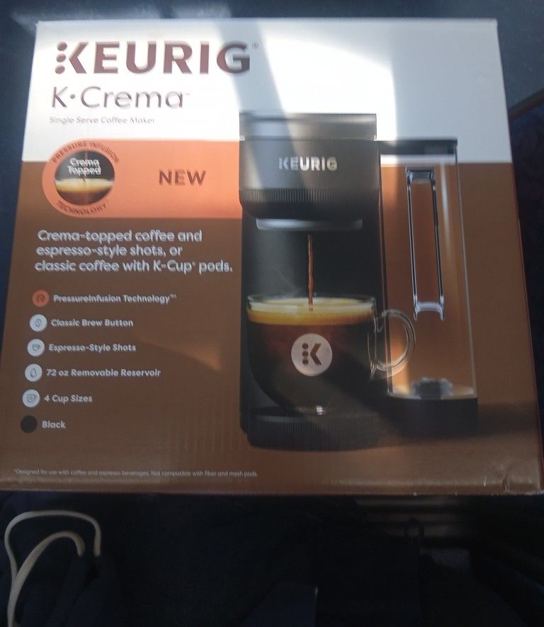 Keurig K-crema Coffee Maker