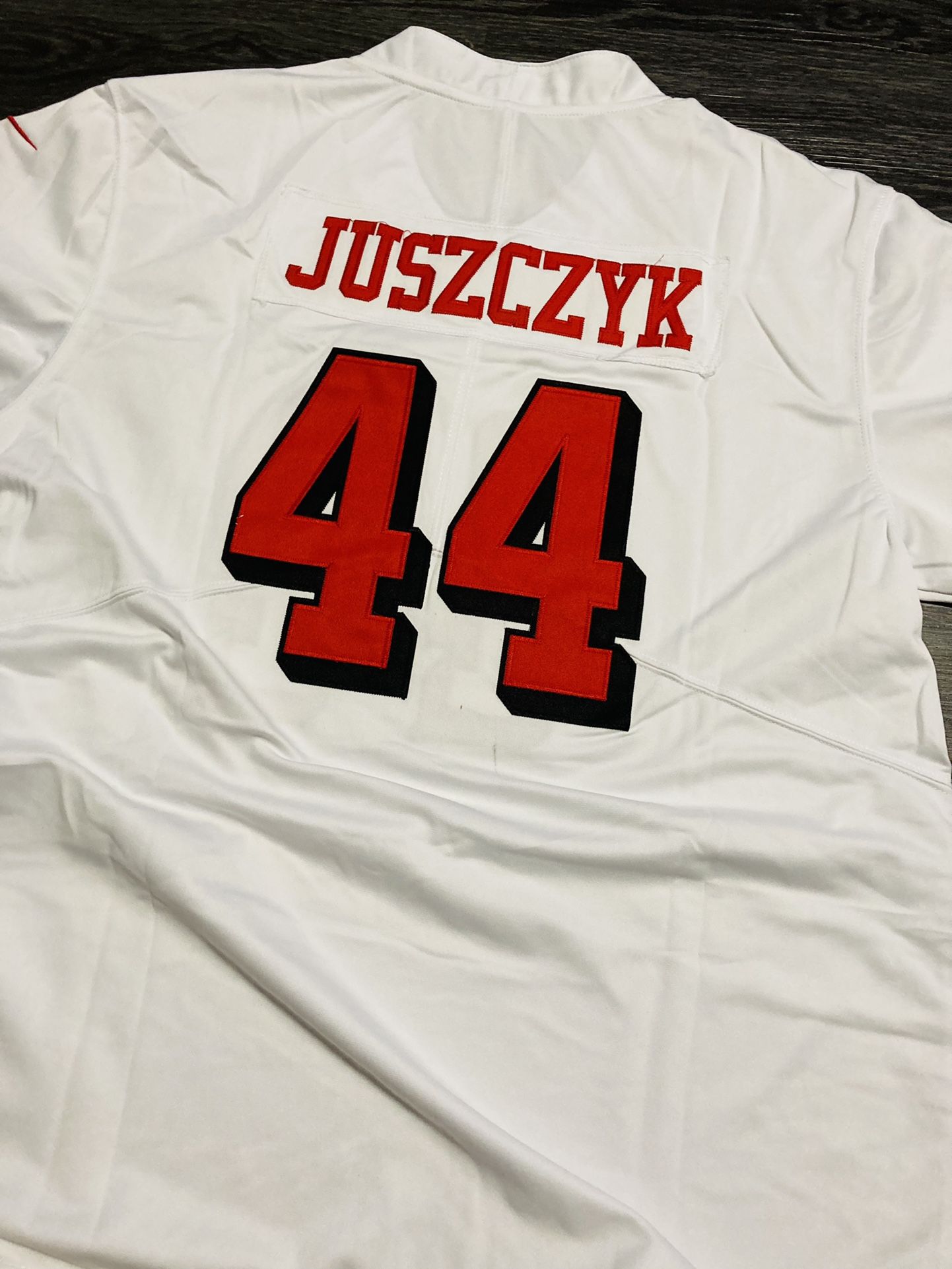 49ers Kyle Juszczyk Jersey Red Home With 75th Anniversary Patch Men's  Medium Large xl 2x 3x Stitched New for Sale in San Jose, CA - OfferUp