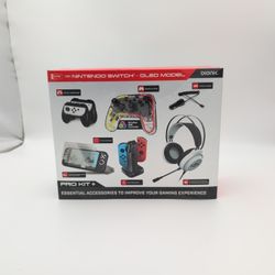 Nintendo Switch OLED Model Pro Kit Plus Accessories 