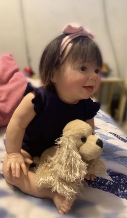 Reborn Toddler Amelia $200 Firm Price .