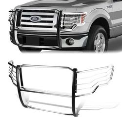 2009 to 2014 Ford F-150 Chrome Grille guard Push bar Tumba burros para Ford F-150 cromado